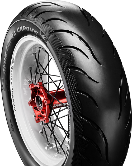 Tire - AV92 - 170/80B15 - Whitewall