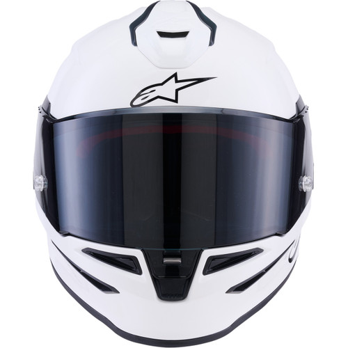 Alpinestars #8202126-2180-XS - Supertech R7 Helmet - 22.06 - Solid - Gloss White - XS
