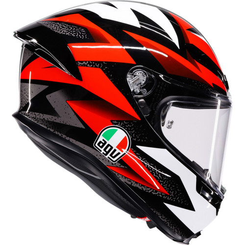 AGV #2118395016-029-S - K6 S Helmet - Braven - Black/Red/White - Small