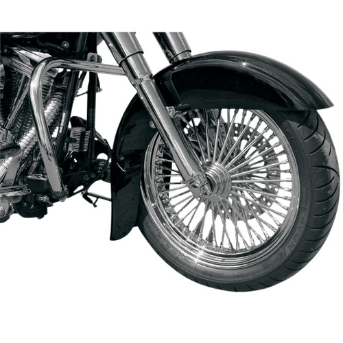 Klock Werks #KWF-02-0001 - Benchmark Front Fender - Black - 21" - HD Softail