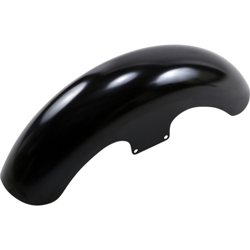 Klock Werks #KWF-01-0110 - Thickster Front Fender - Black - 16"-19" - HD Touring/Trike