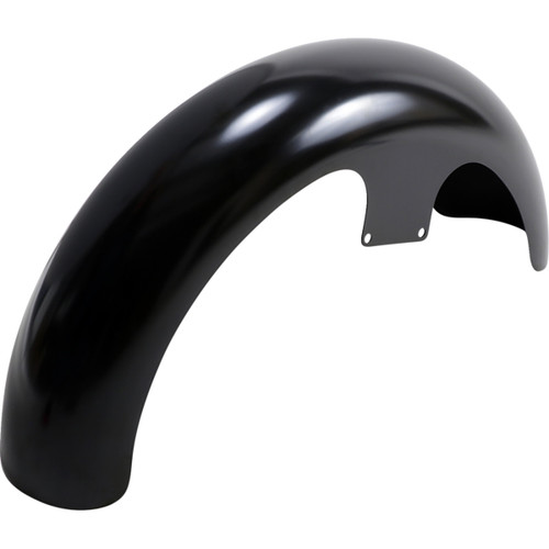 Klock Werks #KWF-01-0104 - Wrapper Front Fender - Black - 16"-19" - HD Touring/Trike