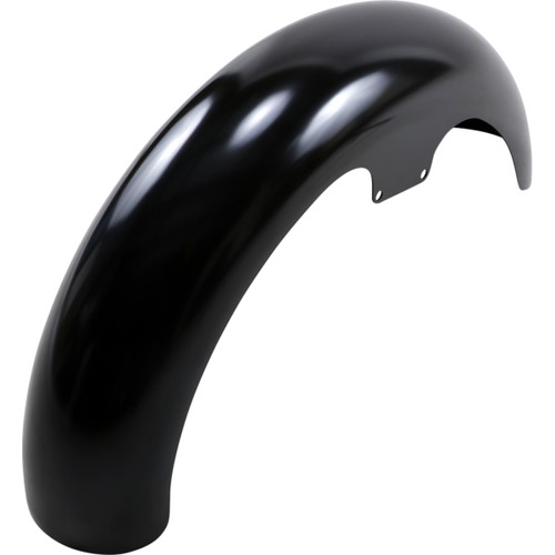 Klock Werks #KWF-02-0019 - Wrapper Front Fender - Black - 16"-19" - HD Softail