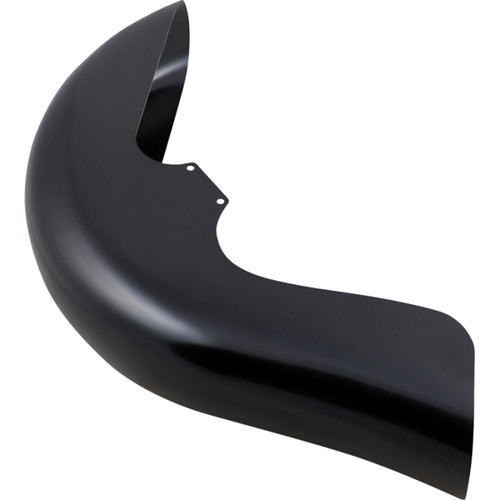 Klock Werks #KWF-01-0245 - WFB™ Benchmark Front Fender - For Raked Frames - Black - 26" - HD Touring/Trike