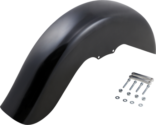 Benchmark Front Fender Kit - Non-Raked - Steel - 21"