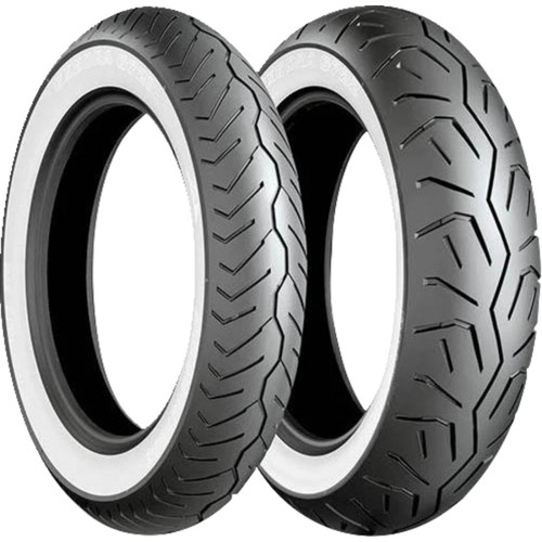 Bridgestone #66377 - Tire - Exedra G703-J - Front - 150/80-16 - Wide Whitewall - 71H