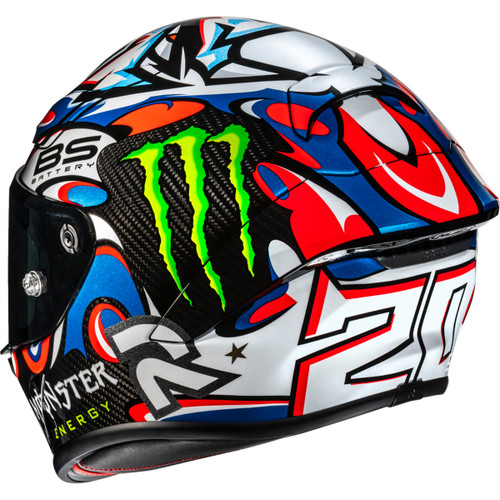 HJC #FB27NUS8221V - RPHA 1N V2 Carbon Helmet - Quartararo Le Mans III - MC21 - 2XL
