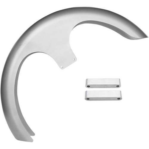RWD V-twin #RWD-50137 - Custom Dresser Front Fender for 21" Wheel - Steel - LS-2 Style - 5.5" W x 43" L