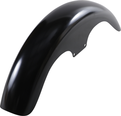 Klub Front Fender Kit - Black - Steel - 19"