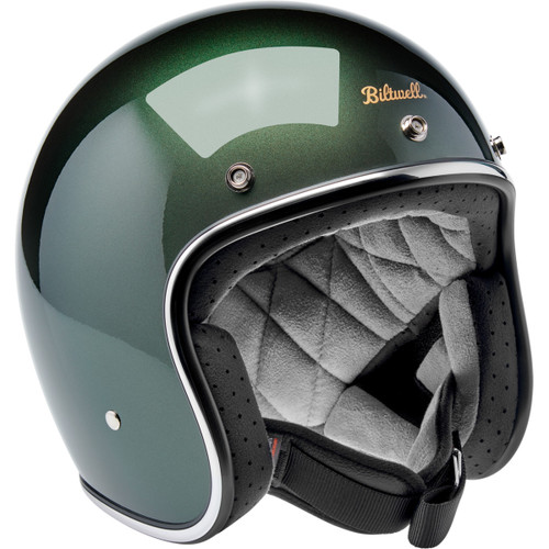 Biltwell #1001-324-206 - Bonanza Helmet - Metallic Sierra Green - 2XL