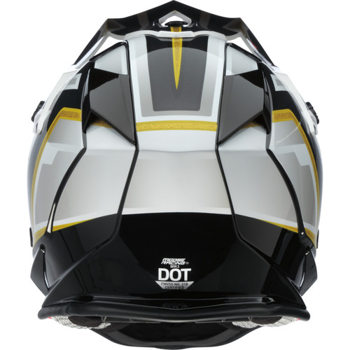 Moose Offroad - MR3 Helmet - F.A.F. - White/Black/Gold - 2XL