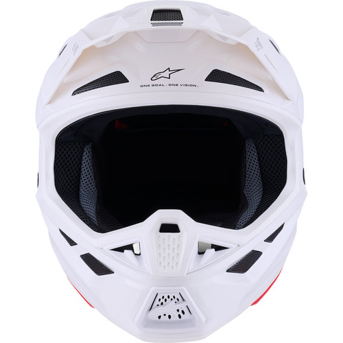 Alpinestars #8301426-2180-XXL - SM7 Helmet - Solid - Gloss White - 2XL