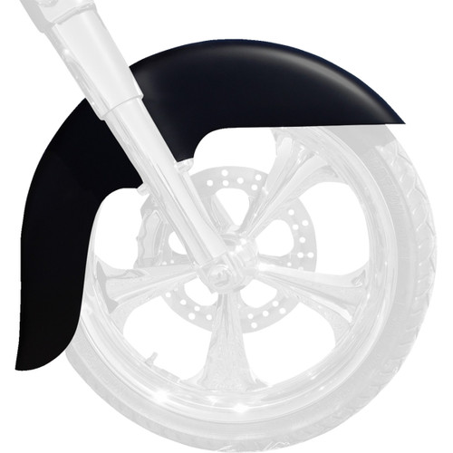 Klock Werks #KWF-02-0464 - Benchmark Front Fender - Black - 21" - HD Softail/Touring