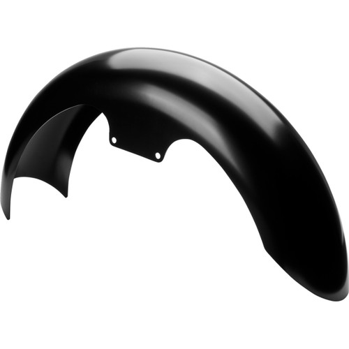 Klock Werks #KWF-02-0519 - Slicer Front Fender - Black - 19" - HD Touring/Softail