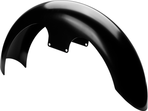 Slicer Front Fender Kit - Black - Steel - 21" - FLH