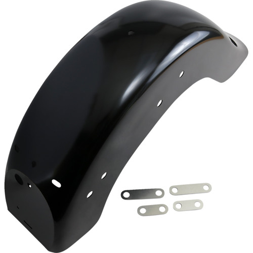 Klock Werks #KWF-02-0488-F - Benchmark Rear Fender - Frenched - HD Softail/Touring '18-'25