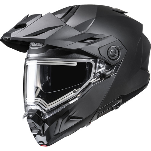 HJC #EP38EUS6XBSV - i80 Modular Snow Helmet - Electric - Solid - Semi-Flat Black - Large