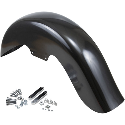 Klock Werks #KWF-04-0404 - Klassic Front Fender - Black - 21" - Indian Roadmaster/Chief