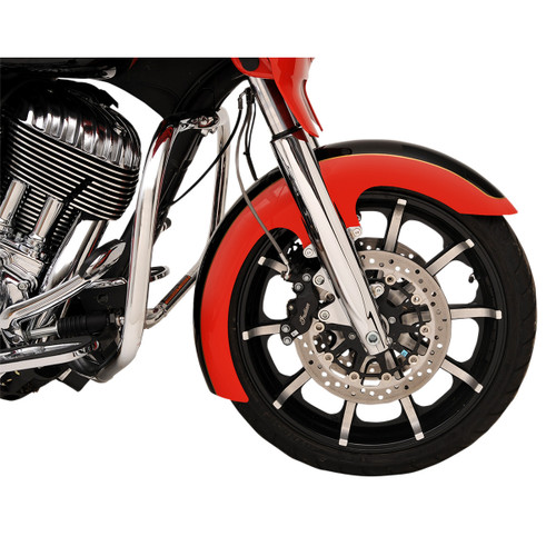 Klock Werks #KWF-04-0460 - Slicer Front Fender - 16"-19" - Indian '14-'25