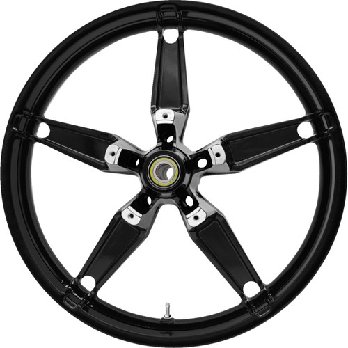 Coastal Moto #3D-DAY213SB - Wheel - Daytona - Front - Dual Disc/without ABS - Black - 21x3.5