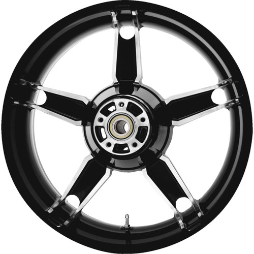 Coastal Moto #3D-DAY185BC - Wheel - Daytona - Rear - Single Disc/without ABS - Black Cut - 18x5.5