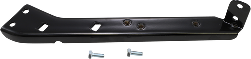 Left Saddlebag Rail Support Bracket - Black