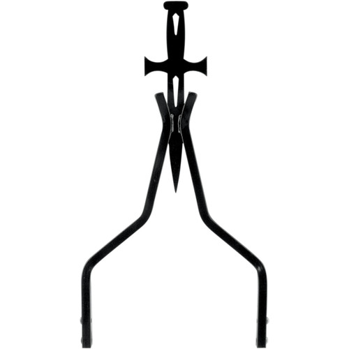 Cycle Visions #CV-8029B - Sissy Bar Stick - Black - 18" Daggertude