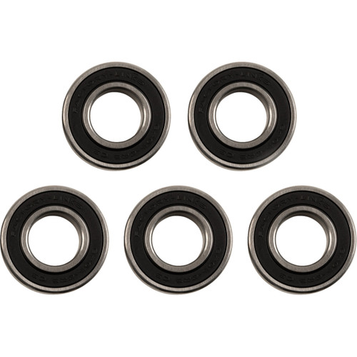 Factory Links #WBE-E-065 - Wheel Bearings - Double Seal - 6205 2RS - 25x52x15 - 5 Pack