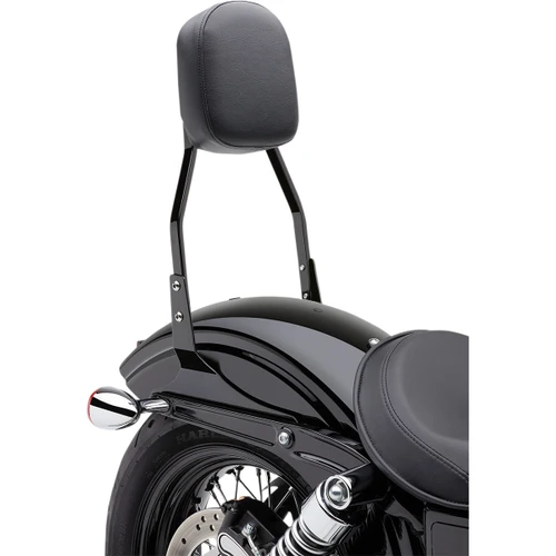 Cobra #602-1151B - Standard Sissy Bar - Black - Softail