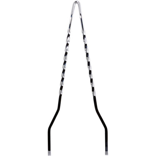 Cycle Visions #CV-8042B - Twisted Sticks Sissy Bar - Black - 30"