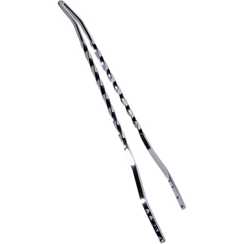 Cycle Visions #CV-8042B - Twisted Sticks Sissy Bar - Black - 30"
