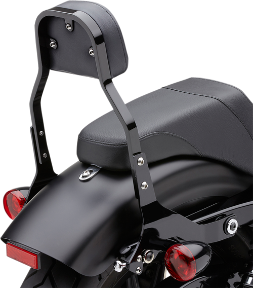 Backrest Kit - 11" - Black - Softail