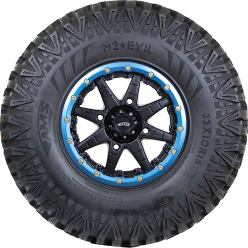 AMS #1534-3611 - Tire - M2 Evil - Front/Rear - 34x10R15 - 8 Ply
