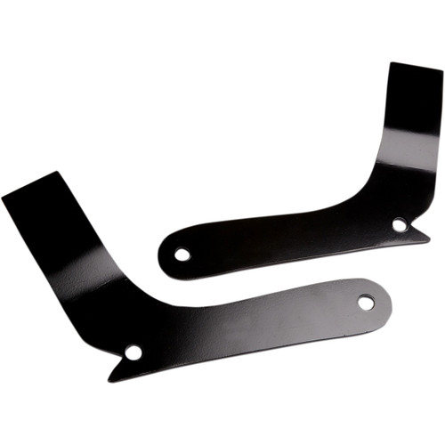 Cycle Visions #CV-8095B - Side Plates - FXS/FLS - Black