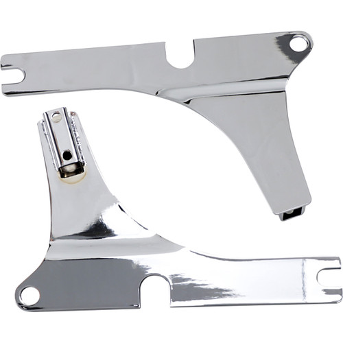 Cycle Visions #CV-8090 - Side Plates - FXSB - Chrome