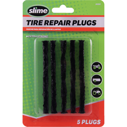 Slime #20252 - Tire Plugs - Black - 5 Pack