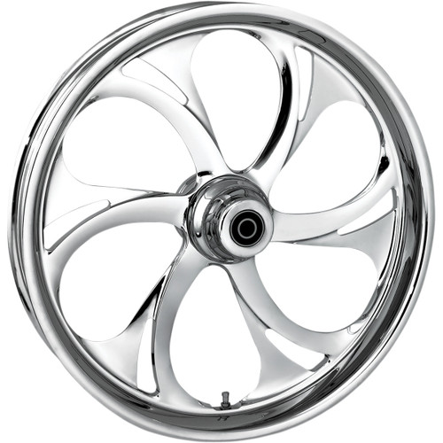 RC Components #21350-9031-105C - Wheel - Recoil - Front - Dual Disc/without ABS - Chrome - 21x3.5 - '08-'13 FLT