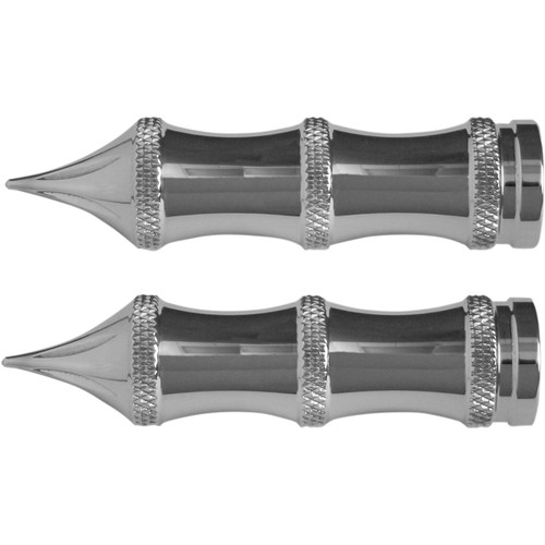 Accutronix #PT120-SLC - Toe Peg - Tribal - Chrome