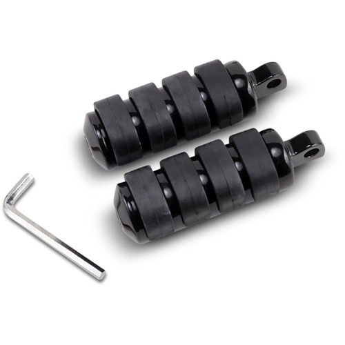 Drag Specialties - Soft-Ride Foot Peg - Black - Large