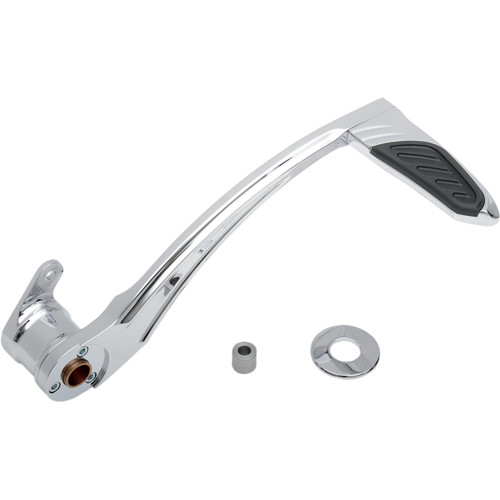 Performance Machine (PM) #0032-1081-CH - Rear Brake Lever - '08-'13 FLH/FLT - Chrome