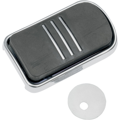 Drag Specialties - Sweeper Brake Pedal - Black/Chrome - FL