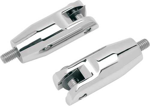 Rear Footpeg Mount - Chrome - FLHT 93+
