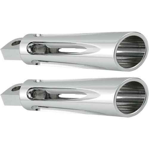 Arlen Ness #06-470 - Foot Pegs - Deep Cut - Chrome
