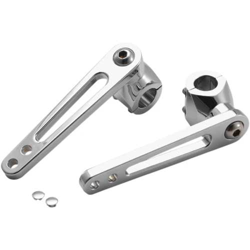 Rivco Products #GL18004 - Adjustable Highway Peg Mounts - 1" - Chrome