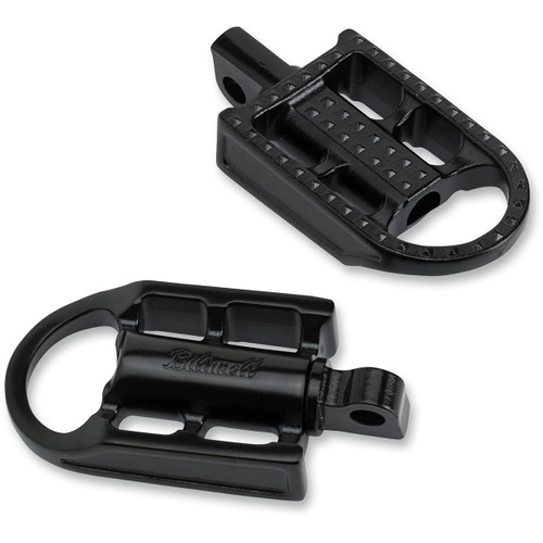 Biltwell #7002-201-01 - Mushman Foot Pegs - Standard - Black Electroplated