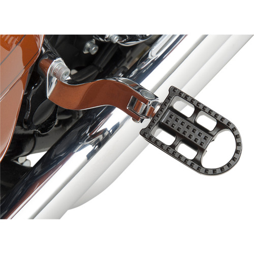 Biltwell #7002-201-01 - Mushman Foot Pegs - Standard - Black Electroplated