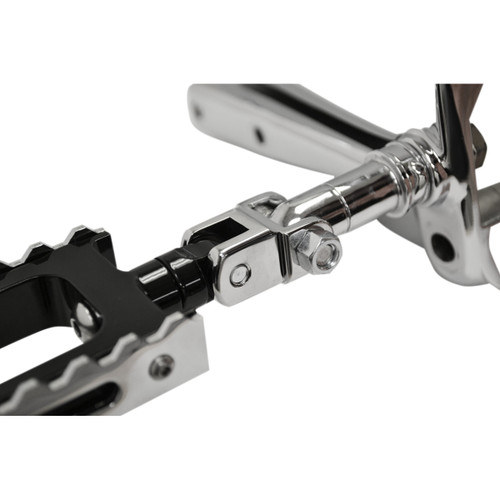 LA Choppers #LA-7202-01 - Male Foot Peg Adapters - Chrome