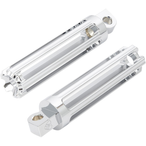 Arlen Ness #06-104 - Foot Pegs - 10 Gauge - Chrome