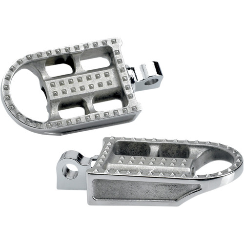 Biltwell #7002-302-01 - Mushman Foot Pegs - Standard - Raw Polished