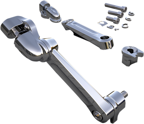 Adjustable Passenger Peg Mount - Chome